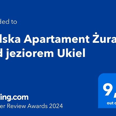 Sielska Apartament Zurawi Nad Jeziorem Ukiel Apartment ออลชติน ภายนอก รูปภาพ