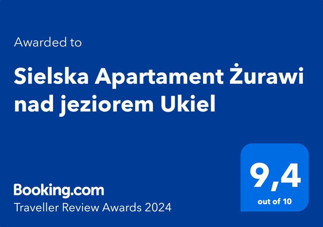 Sielska Apartament Zurawi Nad Jeziorem Ukiel Apartment ออลชติน ภายนอก รูปภาพ